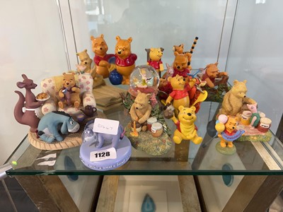 Lot 1128 - Shelf containing various wooden collectables...