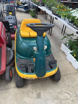 Lot 2302 - Yardman petrol ride on mower (no key)