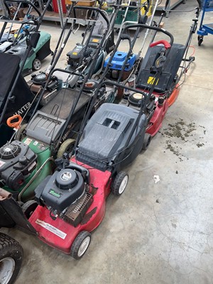 Lot 2313 - Homelite self propelled petrol lawnmower with...
