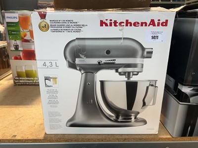 Lot 1411 - Kitchen Aid stand mixer in box