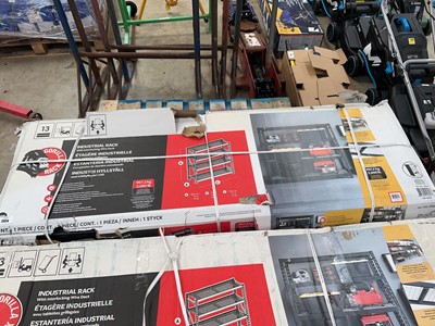 Lot 2324 - Boxed Gorilla 4 tier industrial rack