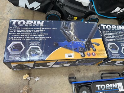 Lot 2335 - Boxed Torin 2.5 ton steel floor jack