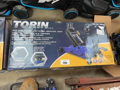 Lot 2336 - Boxed Torin 2.5 ton steel floor jack