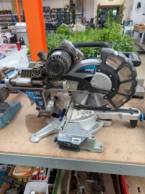 Lot 2351 - Pingtek Blueline 240V mitre saw