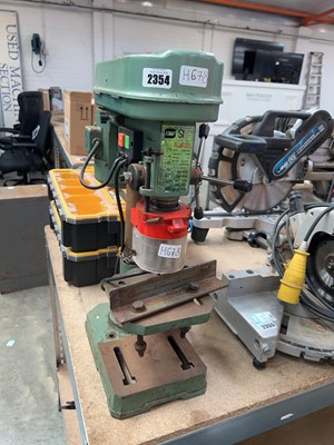 Lot 2354 - SIP 240V bench pillar drill