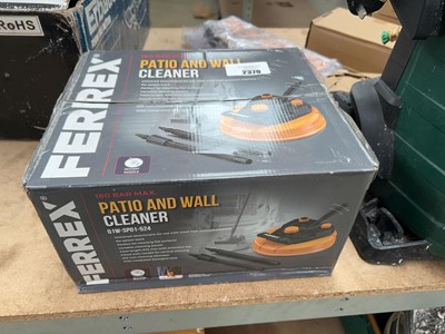 Lot 2370 - Boxed Ferrex patio and wall cleaner attachment