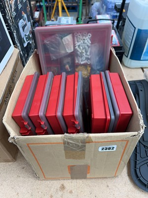 Lot 2382 - Box containing Digiac 3000 computer based...