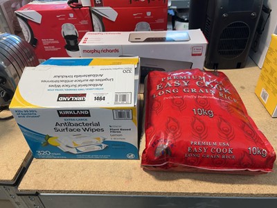 Lot 1464 - 10 KG bag of long grain rice together with a...