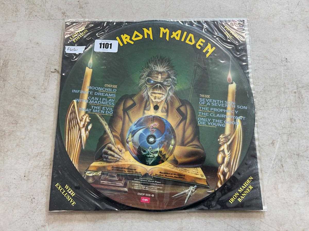 Lot 1101 - Iron Maiden Seventh Son of a Seventh Son album...