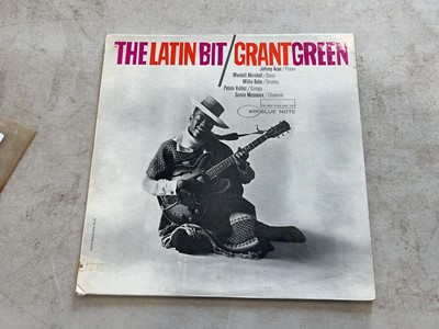 Lot 1103 - The Latin Bit by Grant Green on a blue note...