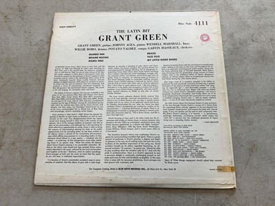Lot 1103 - The Latin Bit by Grant Green on a blue note...