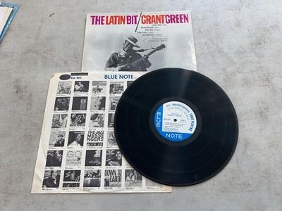 Lot 1103 - The Latin Bit by Grant Green on a blue note...
