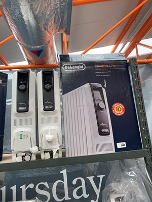 Lot 2440 - 3 De'Longhi Dragon 4 Pro electric oil filled...