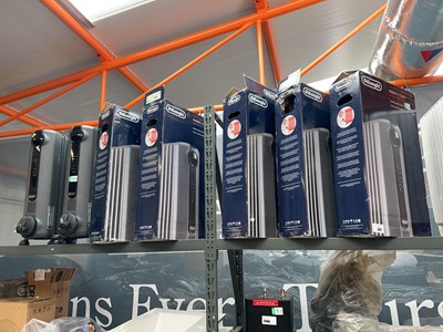 Lot 2441 - 7 De'Longhi Radia S digital oil filled radiators