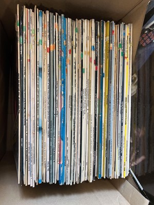 Lot 1105 - Box of mainly Jazz albums to include Miles...