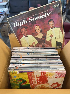 Lot 1106 - Box containing mainly Jazz and Easy Listening...
