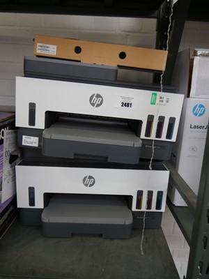 Lot 2481 - 2 HP SmartTank 7305 printers