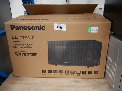 Lot 2526 - Boxed Panasonic NN-CT56JB inverter convection/...