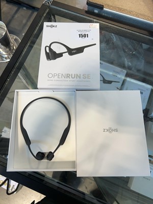Lot 1501 - Shokz OpenRun SE bone conductor headphones
