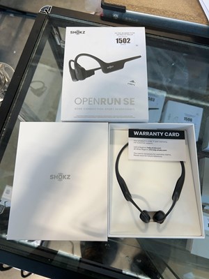 Lot 1502 - Shokz OpenRun SE bone conductor headphones