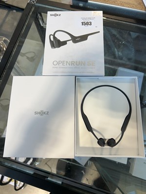 Lot 1503 - Shokz OpenRun SE bone conductor headphones
