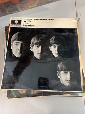 Lot 1112 - 24 Beatles and related albums to include The...