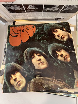 Lot 1112 - 24 Beatles and related albums to include The...