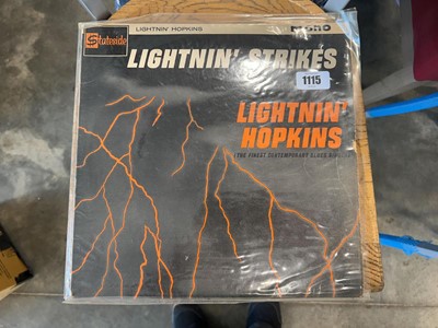 Lot 1115 - Lightnin' Strikes album by Lightnin' Hopkins