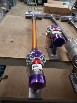 Lot 2534 - Unboxed Dyson V8 Absolute cordless stick...