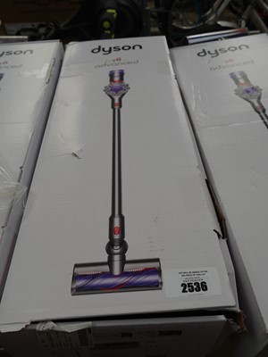 Lot 2536 - Dyson V8 Advance cordless stick vacuum cleaner...