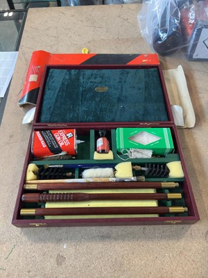 Lot 1243 - Boxed Parker Hale gun cleaning kit