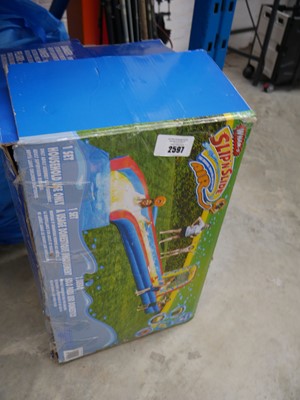 Lot 2597 - Boxed Wham-O inflatable water slide