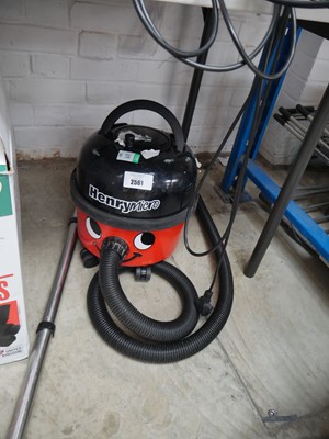 Lot 2561 - Henry Micro vacuum cleaner, unboxed