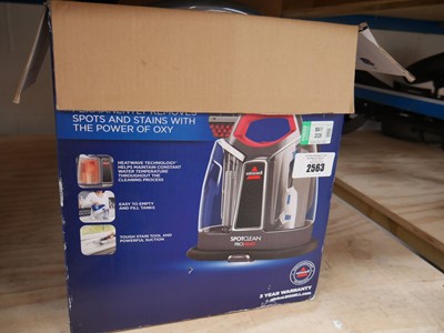 Lot 2563 - Bissell Spot Clean Pro Heat portable...