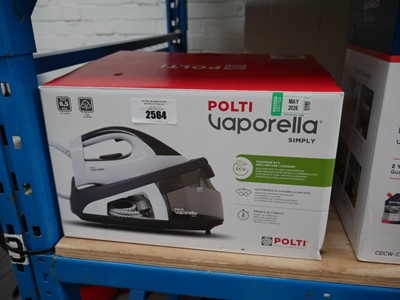 Lot 2564 - Polti Vaporella electric steam iron on stand,...