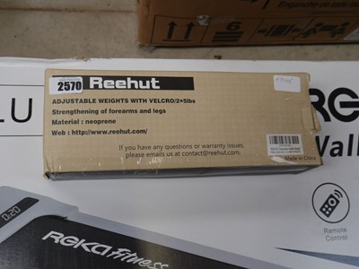 Lot 2570 - Boxed Reehut adjustable weight set