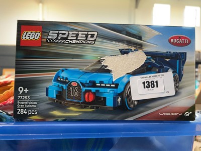 Lot 1381 - Lego Speed champions Bugatti Vision Gran...