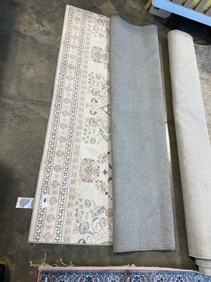 Lot 1188 - Wyatt & Ash floral design rug on beige ground