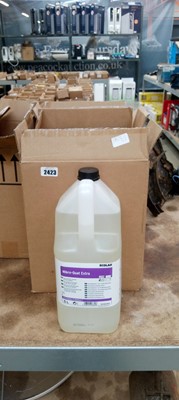 Lot 2423 - 7 5L bottles of commercial disinfectant cleaner