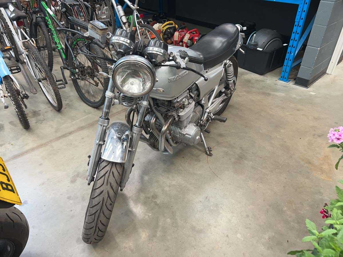 Lot (BTC 685V) 1980 Honda CB650 'café racer'...