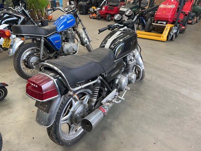Lot (PJU 388W) 1981 Honda CB650 motorbike in black,...