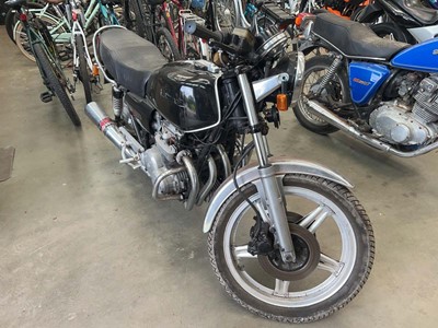 Lot (PJU 388W) 1981 Honda CB650 motorbike in black,...