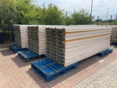 Lot 4293 - 3 pallets of insulated roofing sheets approx....