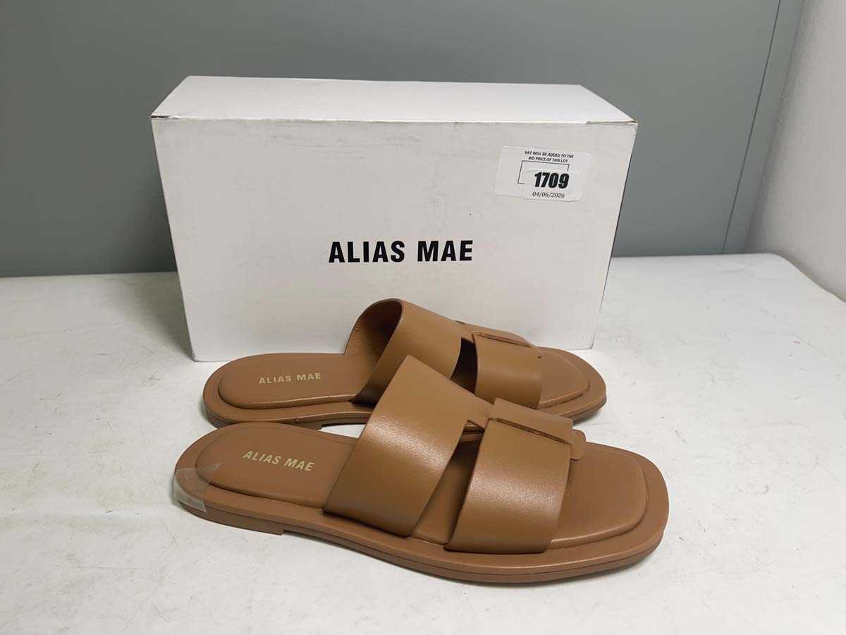Lot Alias Mae EU38 kerryn pecan leather sandals -...