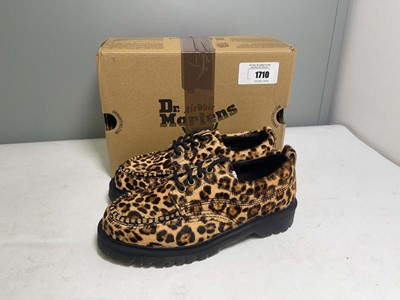 Lot Dr Martens UK5 lowell archive leopard shoes -...