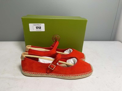 Lot Tory Burch US8 mary jane espradrille suede...
