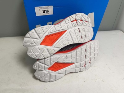 Lot Hoka UK7 mach 5 trainers in grey - boxed
