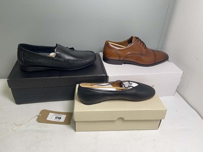 Lot 3x Boxed pairs of shoes to include The Set UK6,...