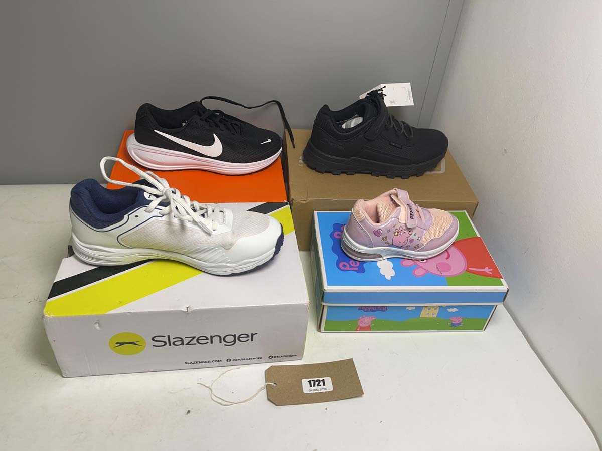 Lot 4x Boxed pairs of children's shoes to include...