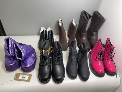 Lot 7x Pairs of boots to include Zara, Bloch, etc